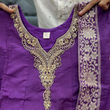 Elegance Banarsi Silk Anarkali Suit