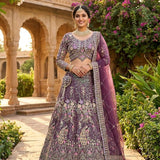 Gorgeous Peacock Embroidered Lehenga