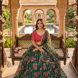 Lavish Orangaza Floral Printed Lehenga