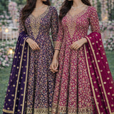 Lavish Embroidered Premium Anarkali Gown