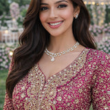 Lavish Embroidered Premium Anarkali Gown