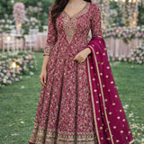 Lavish Embroidered Premium Anarkali Gown