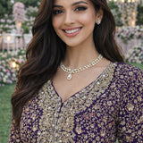 Lavish Embroidered Premium Anarkali Gown