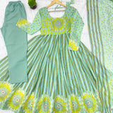 Presenting FloraPrint Anarkali Gown