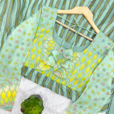 Presenting FloraPrint Anarkali Gown