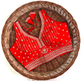 Attractive Chakori Silk Blouse