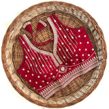 Attractive Chakori Silk Blouse