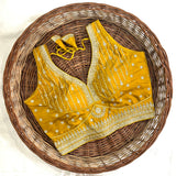 Attractive Chakori Silk Blouse