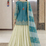 Designer Fandy Silk Top Lehenga
