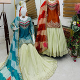 Designer Fandy Silk Top Lehenga