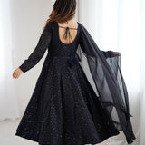 Premium Lakhnavi Georgette Anarkali Gown