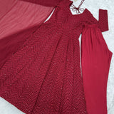 Premium Lakhnavi Georgette Anarkali Gown