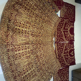 PLUS SIZE BRIDAL WEDDING LEHENGA BEAUTY QUEEN