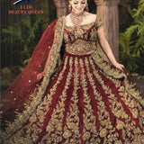PLUS SIZE BRIDAL WEDDING LEHENGA