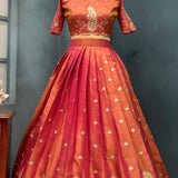 Harmonious Traditional Silk Lehenga