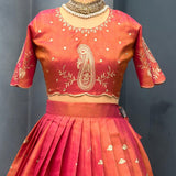 Harmonious Traditional Silk Lehenga