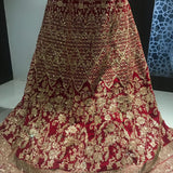 plus size beauty queen lehenga bridal