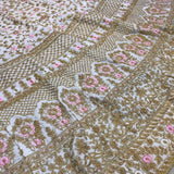 plus size bridal white  wedding lehenga