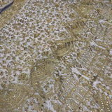 PLUS SIZE WEDDING BRIDAL  GOLD CODE LEHNGA