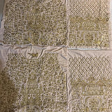 PLUS SIZE WEDDING BRIDAL  GOLD CODE LEHNGA