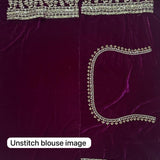 Glamourous Velvet Lehenga Choli