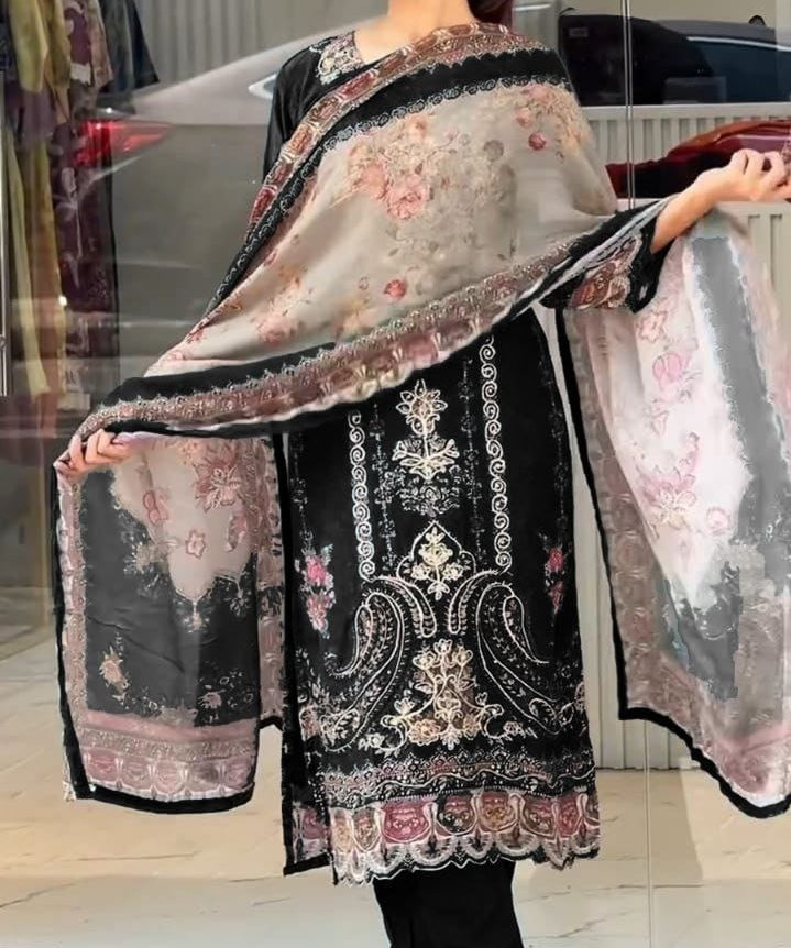 plus size pakistani style suit