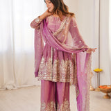 Designer Partywear Fandy Silk Suit