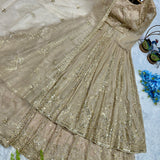 Classy Crunchy Silk Embroidered Suit