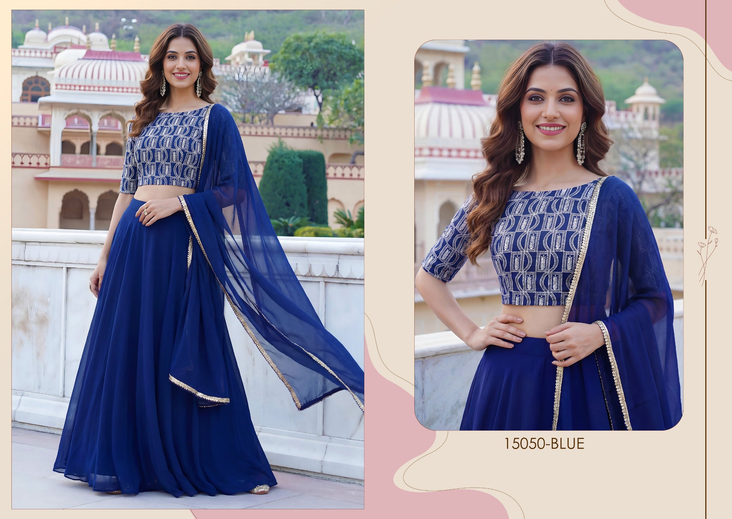 Exclusive Georgette Lehenga Choli