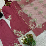 Lavish Natural Silk Suit Set
