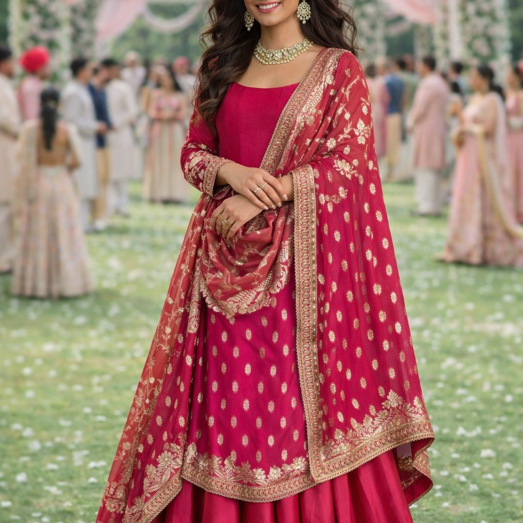 Beautiful Embroidered Panjabi Suit