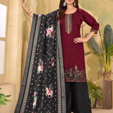plus size utsav plazo suit