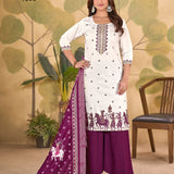 plus size utsav plazo suit