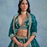 Sheilja Bridal Art Silk Lehenga