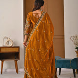 Mustard Designer Top Sharara