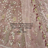 Lavish Bridal Motif Handwork Lehenga