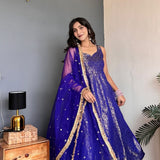 Traditional Viscose Jacquard Gown