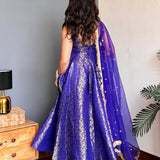 Traditional Viscose Jacquard Gown