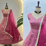 Traditional Viscose Jacquard Gown
