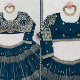 Crafted Wedding Georgette Lehenga