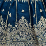 Crafted Wedding Georgette Lehenga