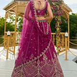 Lavis Wedding Motif Work Lehenga