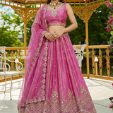 Lavis Wedding Motif Work Lehenga