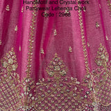 Lavis Wedding Motif Work Lehenga