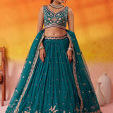 Adorn Bridal Embroidered Lehenga