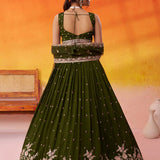 Adorn Bridal Embroidered Lehenga