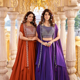 Beautiful Stylish Silk Lehenga Choli