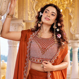 Beautiful Stylish Silk Lehenga Choli