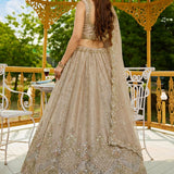 Royal Motif Hand Work Bridal Lehenga