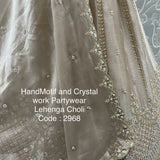 Royal Motif Hand Work Bridal Lehenga